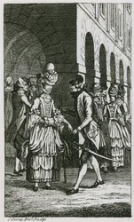 Illustration dans la liste de Harris, édition de 1773
