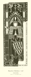 Dalle incisée