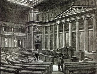 Intérieur du Parlement, Vienne, de 