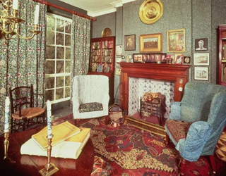 Intérieur du n°8 Hammersmith Terrace, construit vers 1735