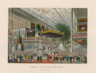 Intérieur de la Grande Exposition, Grande Ouverture d