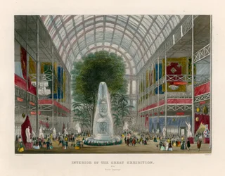 Intérieur de la Grande Exposition, transept nord