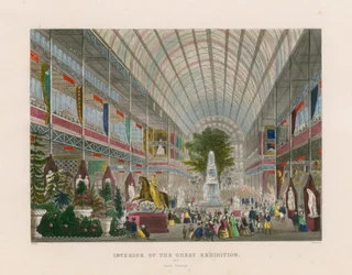 Intérieur de la Grande Exposition, transept sud