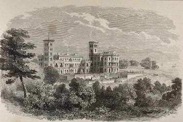 Île de Wight. Osborne House, la résidence d