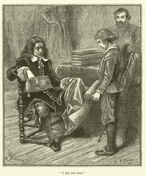 Jean Baptiste Colbert enfant, "Je préfère celui-ci"