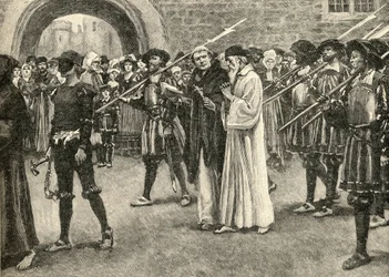 John Frith (1503-33) allant à son martyre