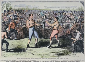 John Heenan contre Tom Sayers