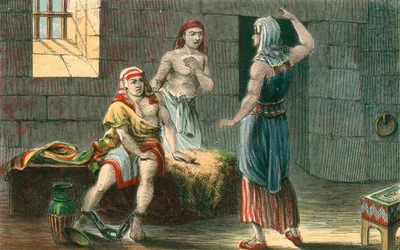 Joseph interprétant les rêves du Chef Échanson et du Boulanger en prison
