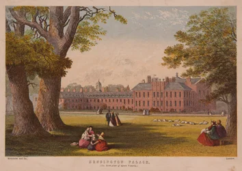 Palais de Kensington, imprimé par Kronheim et Co., milieu du 19e siècle