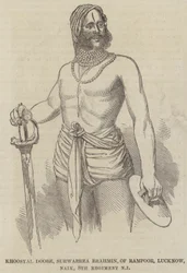 Khoosyal Doobe, Surwarrea Brahmin, de Rampoor, Lucknow, Naik, 8e Régiment d