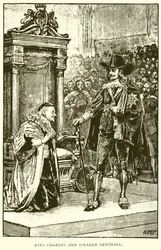 Le Roi Charles et le Président Lenthall