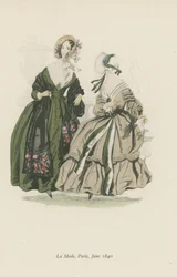 La Mode, Paris, juin 1840