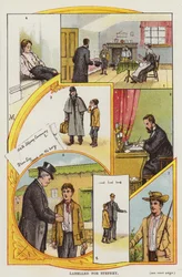 Étiqueté pour Stepney (lithographie en couleur)