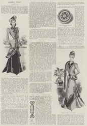 Page des dames (lithographie)