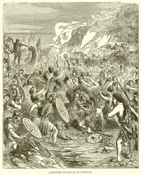 Débarquement de César en Bretagne