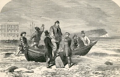 Débarquement de Louis Philippe en Angleterre