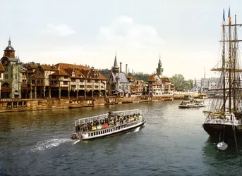 Le Vieux Paris, vue sur la Seine, Paris
