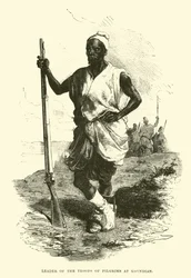 Chef des troupes de pèlerins à Koundian