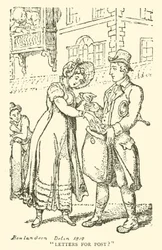 Lettres pour la poste