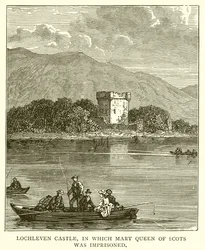 Château de Lochleven, où Marie Stuart fut emprisonnée