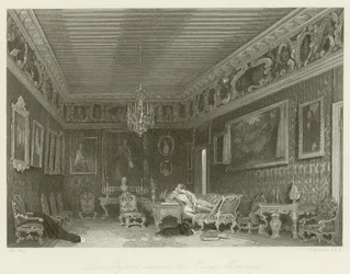 Chambre de Lord Byron au Palazzo Mocenigo