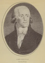 Lord Grenville, Barnaby Rudge (lithographie)
