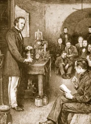 Lord Kelvin a commencé ses recherches scientifiques à Glasgow dans une cave à vin qu
