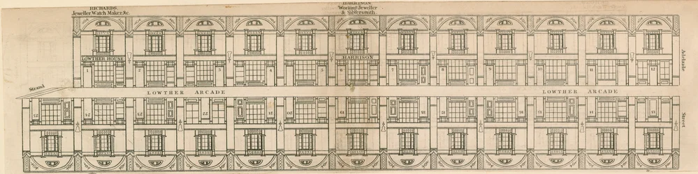 Lowther Arcade, Strand, Londres
