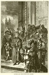Luther et les quatre-vingt-quinze thèses