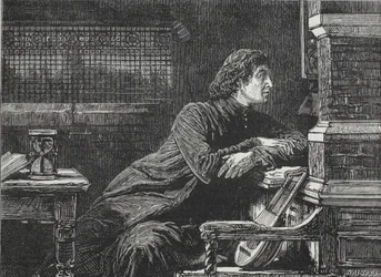Luther à la fenêtre, illustration de L