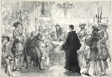 Luther devant la Diète de Worms, illustration de L