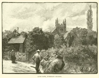 Porte de Lych, église d