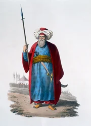 Officier mamelouk, 1818