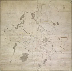 Carte de Leeds, relevée par John Tuke