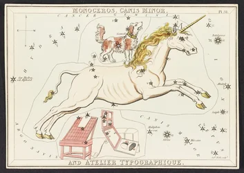 Monoceros. Canis Minor. Et Atelier Typographique, de 