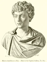 Marc Aurèle enfant (Buste au Capitole, Galerie, No. 70)