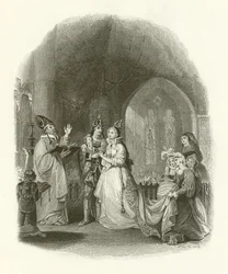 Mariage de Henri VII avec Élisabeth d