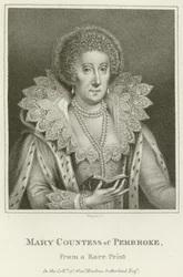 Mary, comtesse de Pembroke (gravure)