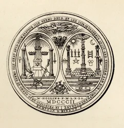 Sceau maçonnique, 1802, de 