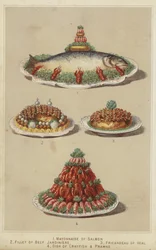 Plats de viande et fruits de mer