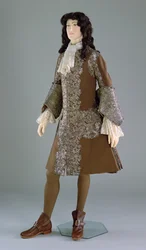 Manteau pour homme, années 1720