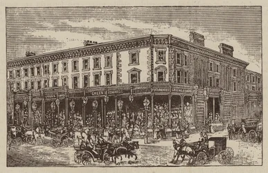 Messieurs Green et Edwards, Drapiers, Fournisseurs, etc., 2, 4, 6, 8 et 14, Circus Road, St John
