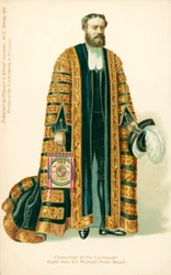 Michael Edward Hicks Beach, Chancelier de l