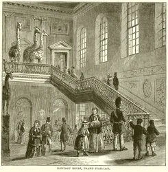 Maison Montagu, Grand Escalier