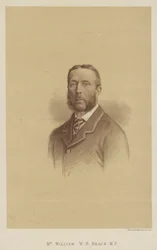 M. William W B Beach, MP (lithographie)