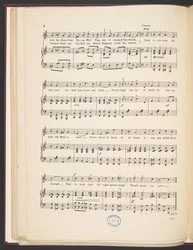 Partition de la chanson "We
