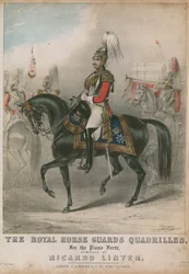 Partition musicale pour les quadrilles des Royal Horse Guards