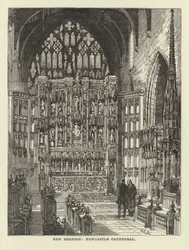 Nouveau reredos, cathédrale de Newcastle