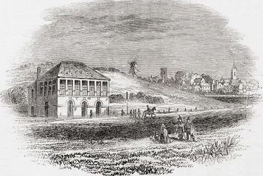 Hippodrome de Newmarket, Newmarket, Angleterre à l