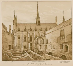 Côté nord du Guildhall, Londres